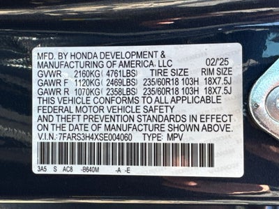 2025 Honda CR-V EX