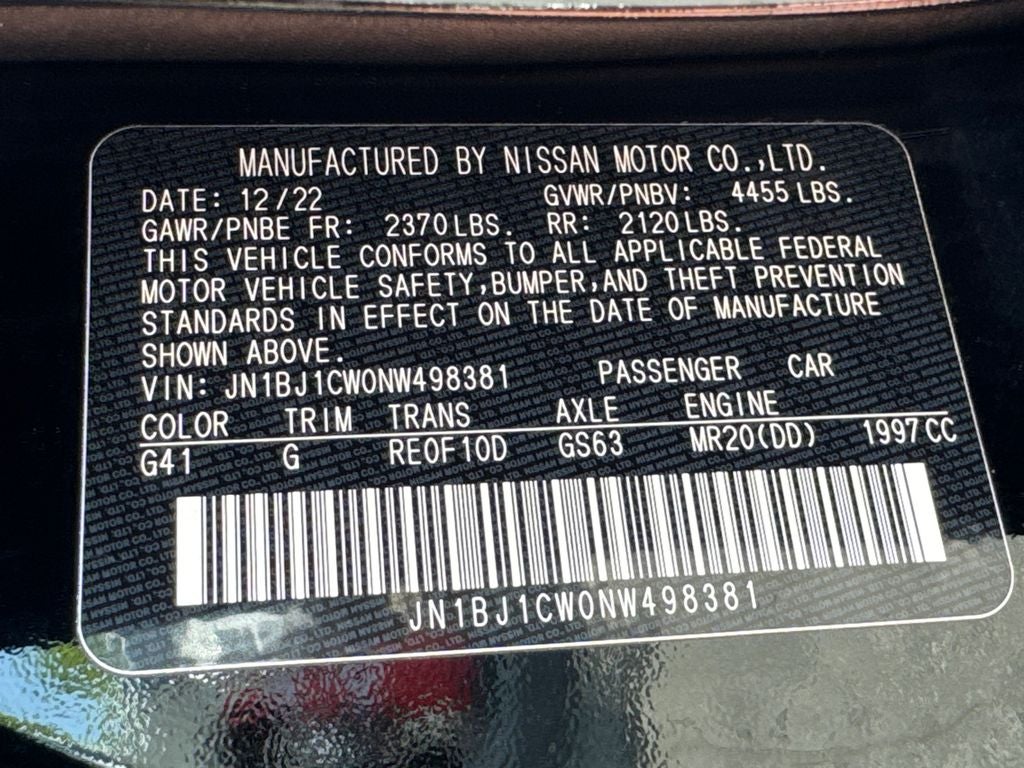 2022 Nissan Rogue Sport SL