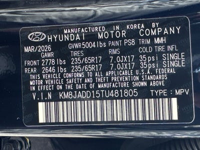 2026 Hyundai Tucson Hybrid Blue SE