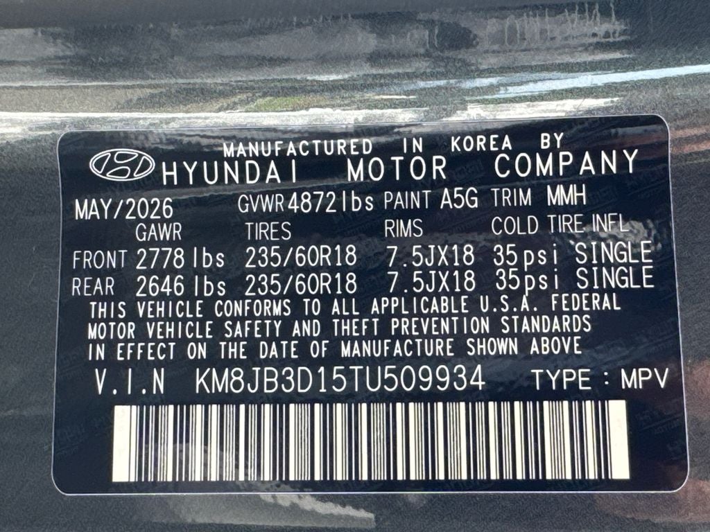 2026 Hyundai Tucson Hybrid SEL