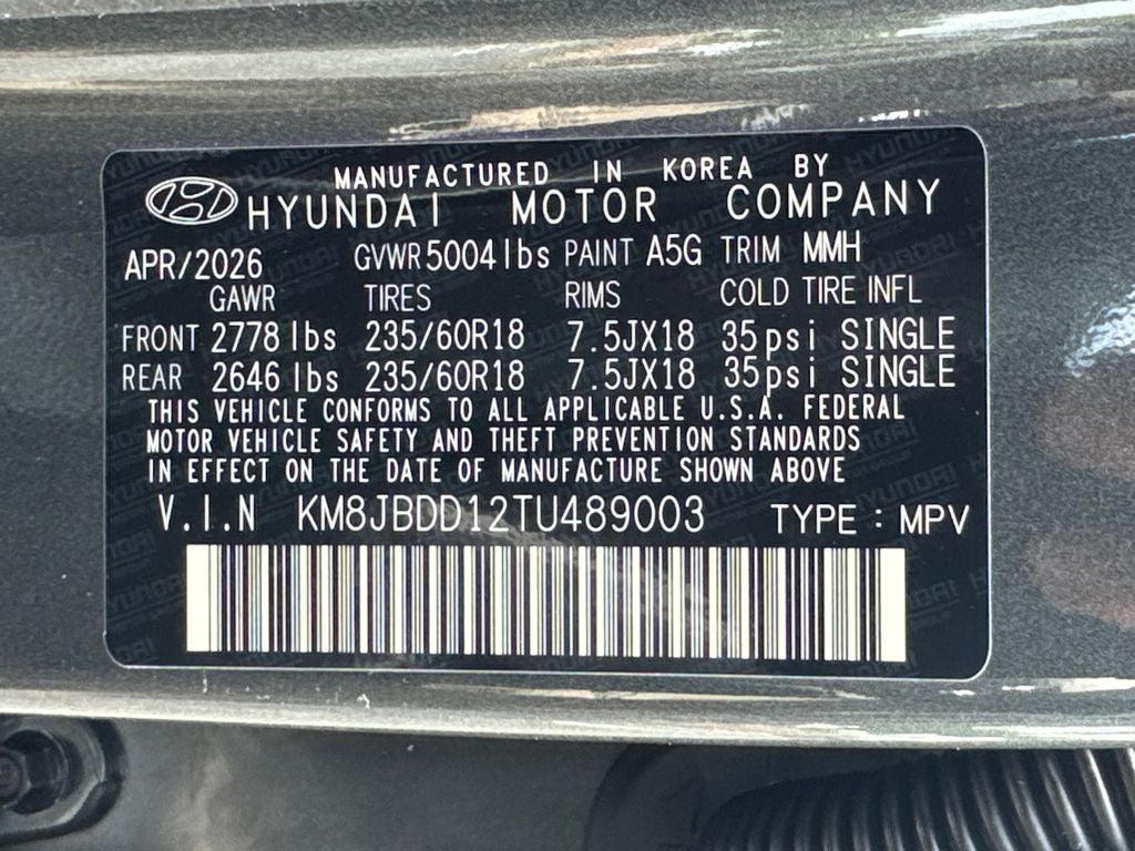 2026 Hyundai Tucson Hybrid SEL