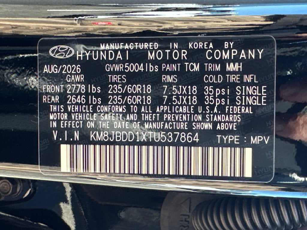 2026 Hyundai Tucson Hybrid SEL