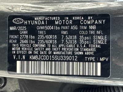 2025 Hyundai Tucson Hybrid SEL Convenience