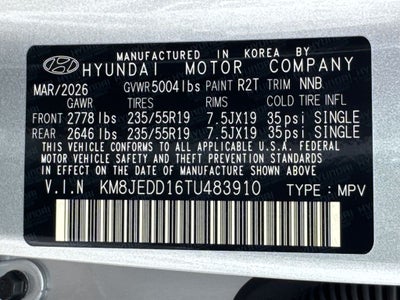 2026 Hyundai Tucson Hybrid Limited