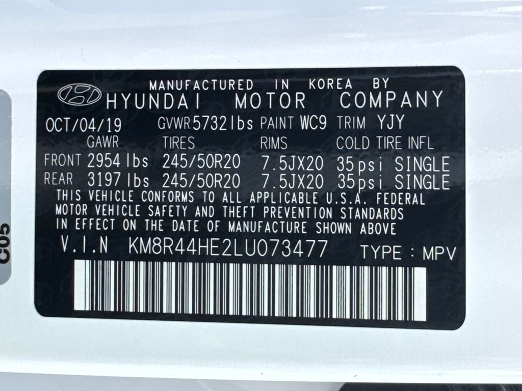 2020 Hyundai Palisade SEL