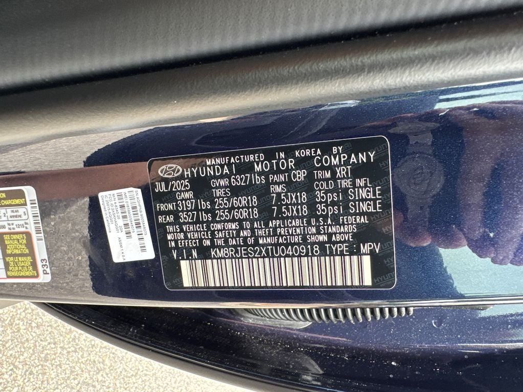2026 Hyundai Palisade XRT Pro