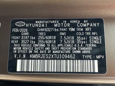 2026 Hyundai Palisade XRT Pro
