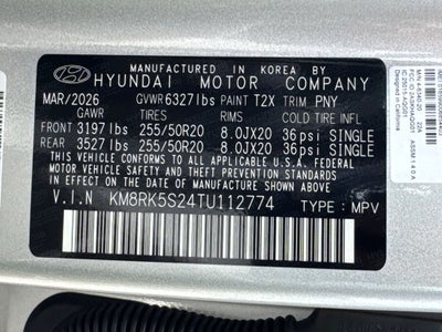 2026 Hyundai Palisade Limited