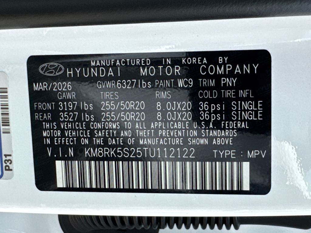 2026 Hyundai Palisade Limited