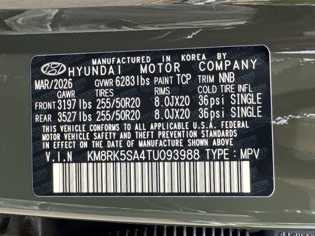 2026 Hyundai Palisade Hybrid Limited
