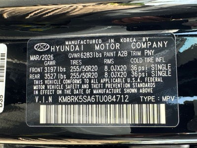 2026 Hyundai Palisade Hybrid Limited