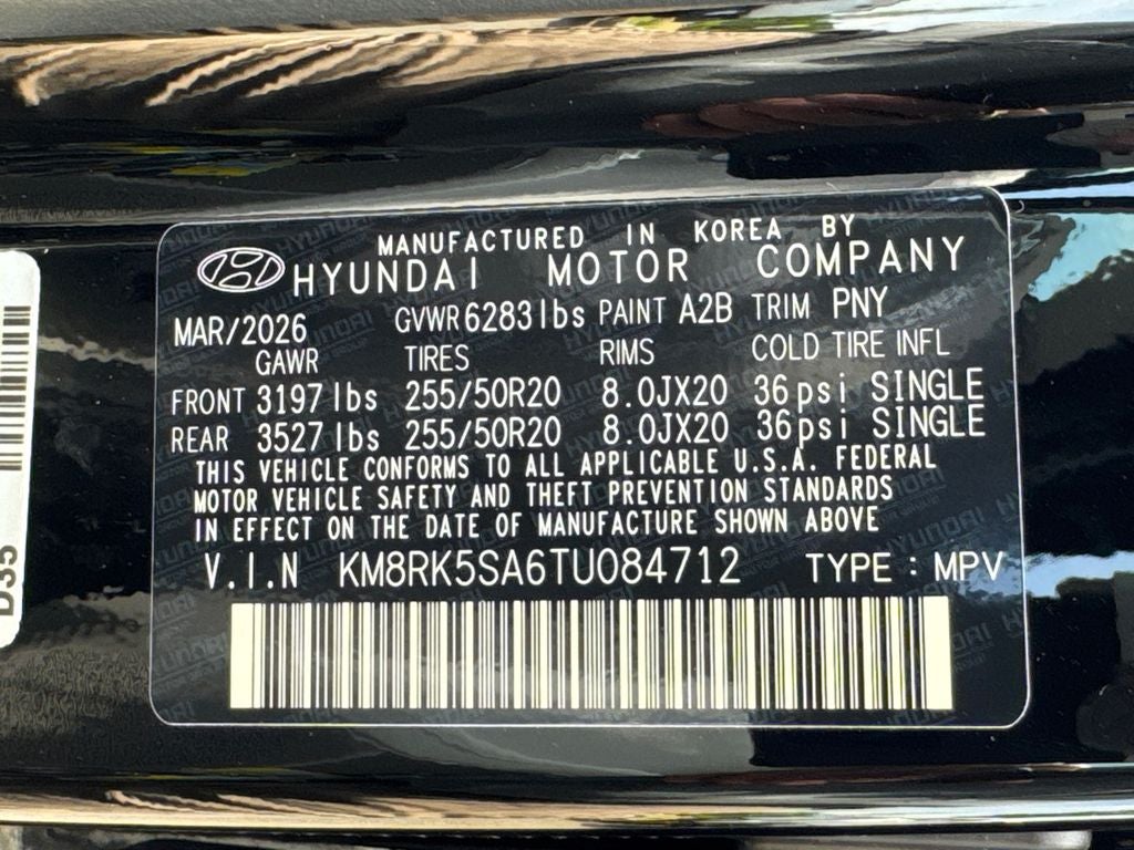2026 Hyundai Palisade Hybrid Limited
