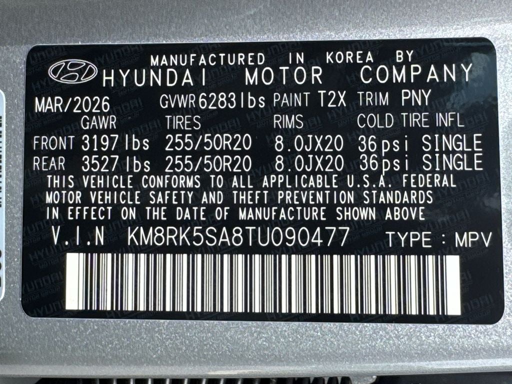 2026 Hyundai Palisade Hybrid Limited