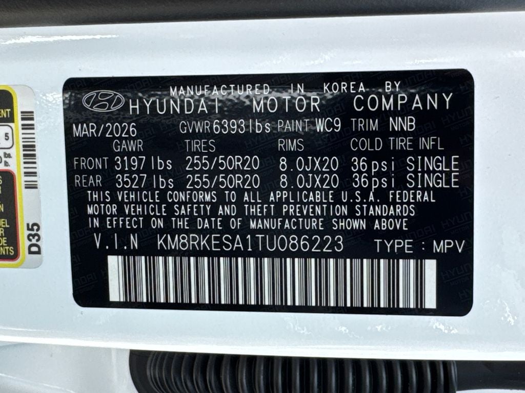 2026 Hyundai Palisade Hybrid Limited