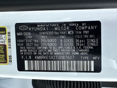 2026 Hyundai Palisade Hybrid Limited