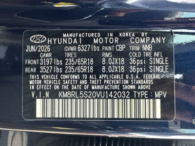 2027 Hyundai Palisade SEL 7 Passenger