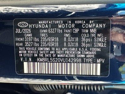 2027 Hyundai Palisade SEL 7 Passenger