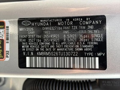 2026 Hyundai Palisade Calligraphy