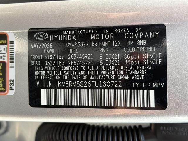 2026 Hyundai Palisade Calligraphy