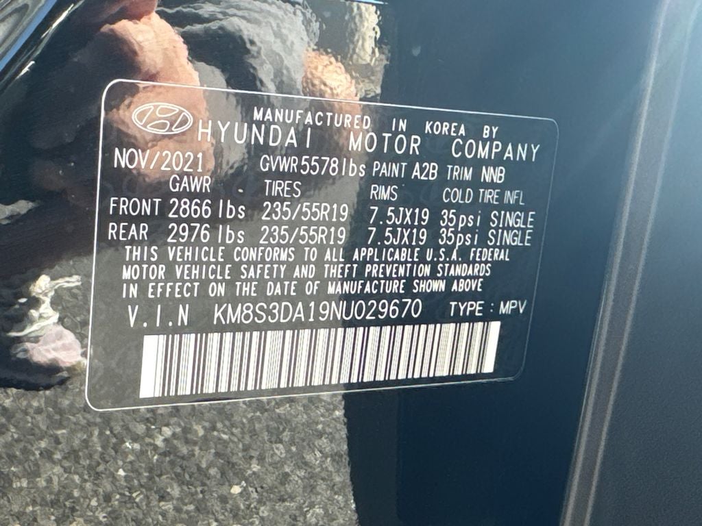 2022 Hyundai Santa Fe Hybrid SEL Premium