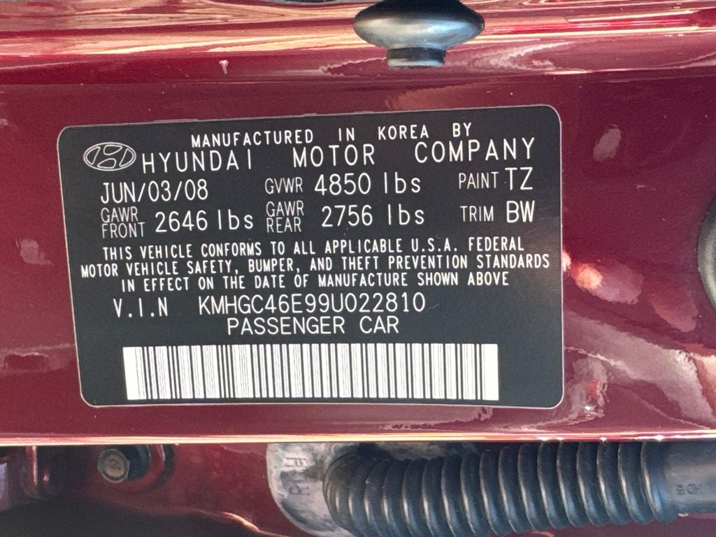 2009 Hyundai Genesis 3.8