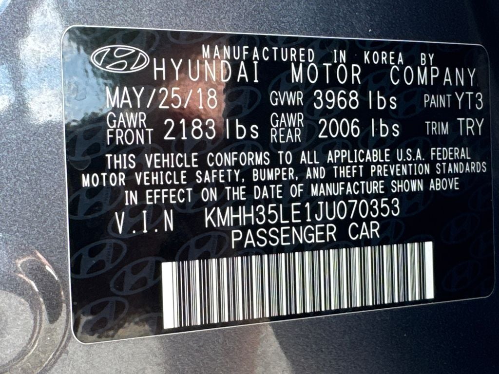 2018 Hyundai Elantra GT Base