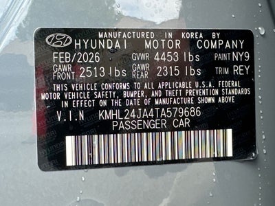2026 Hyundai Sonata SE