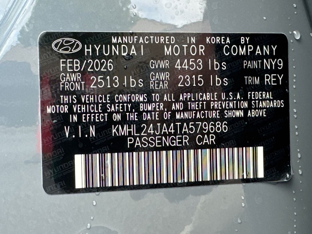 2026 Hyundai Sonata SE