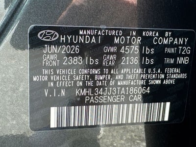 2026 Hyundai Sonata Hybrid SEL