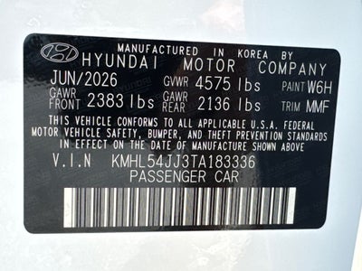 2026 Hyundai Sonata Hybrid Limited