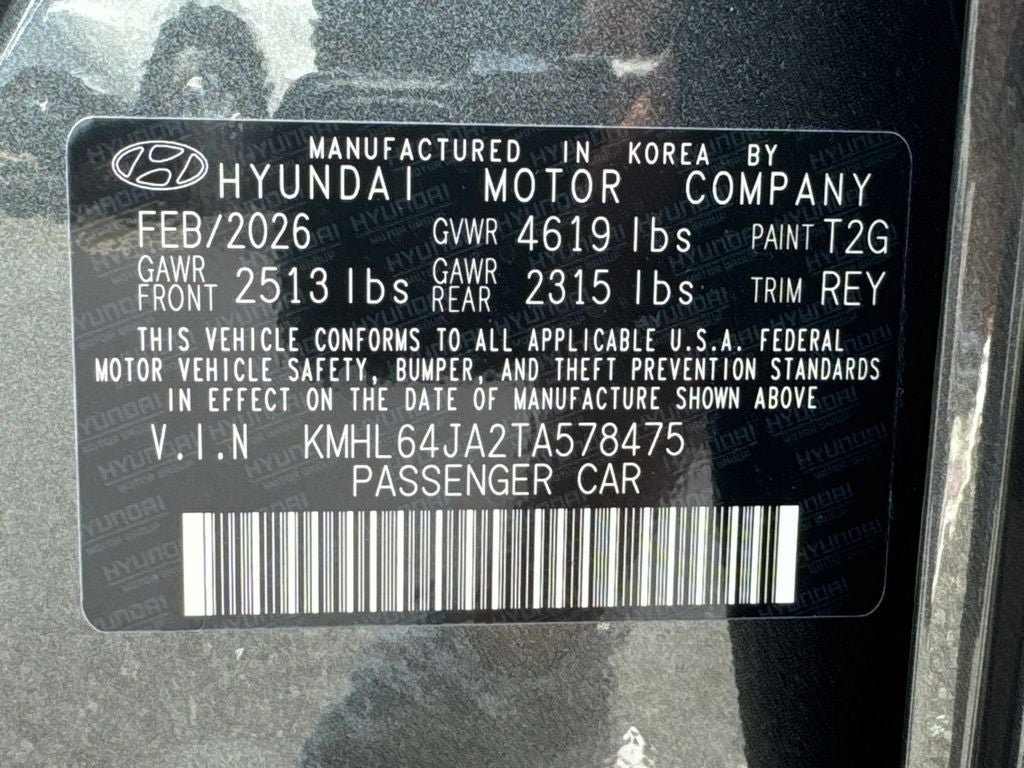 2026 Hyundai Sonata SEL Sport