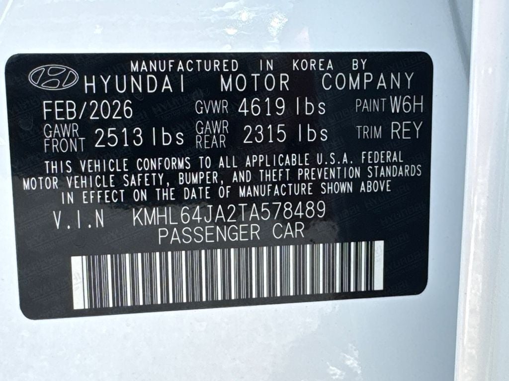 2026 Hyundai Sonata SEL Sport