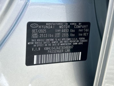 2026 Hyundai Sonata SEL Sport