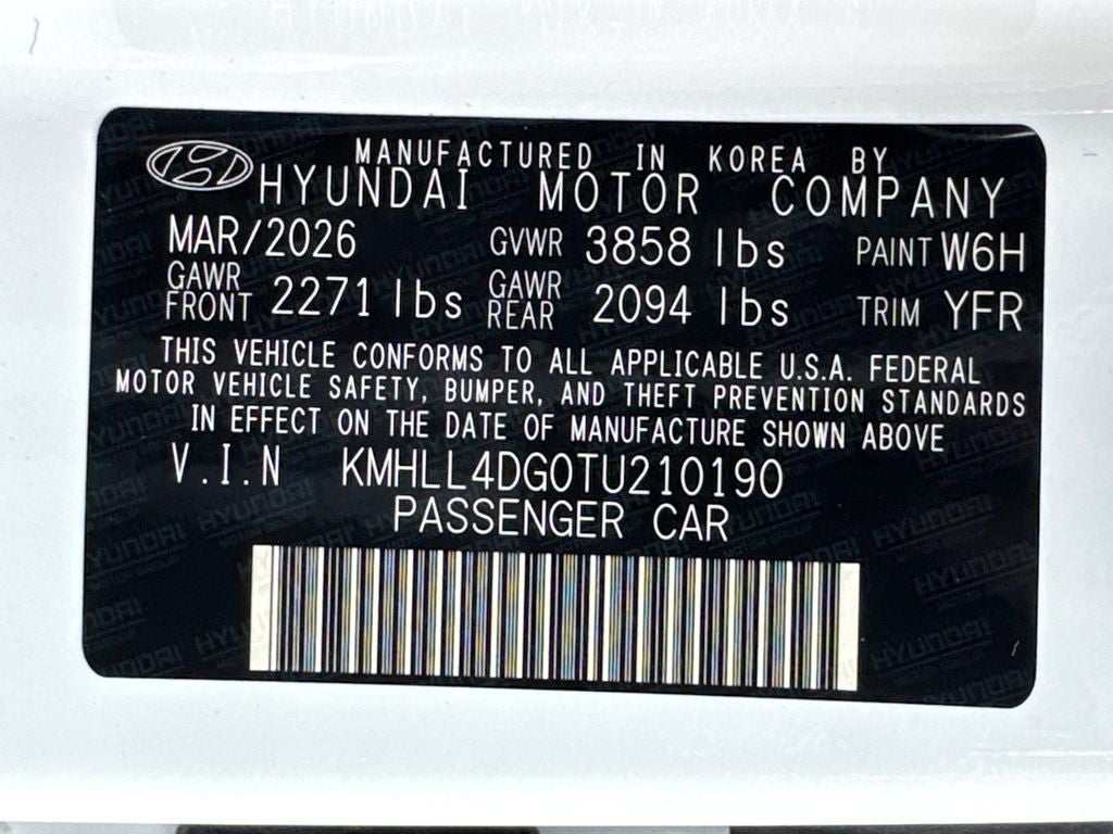 2026 Hyundai Elantra SE