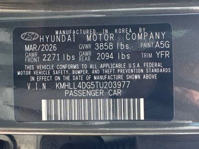 2026 Hyundai Elantra SE