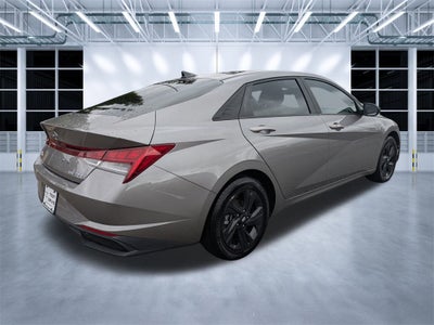2023 Hyundai Elantra Hybrid Blue
