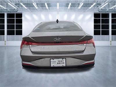 2023 Hyundai Elantra Hybrid Blue