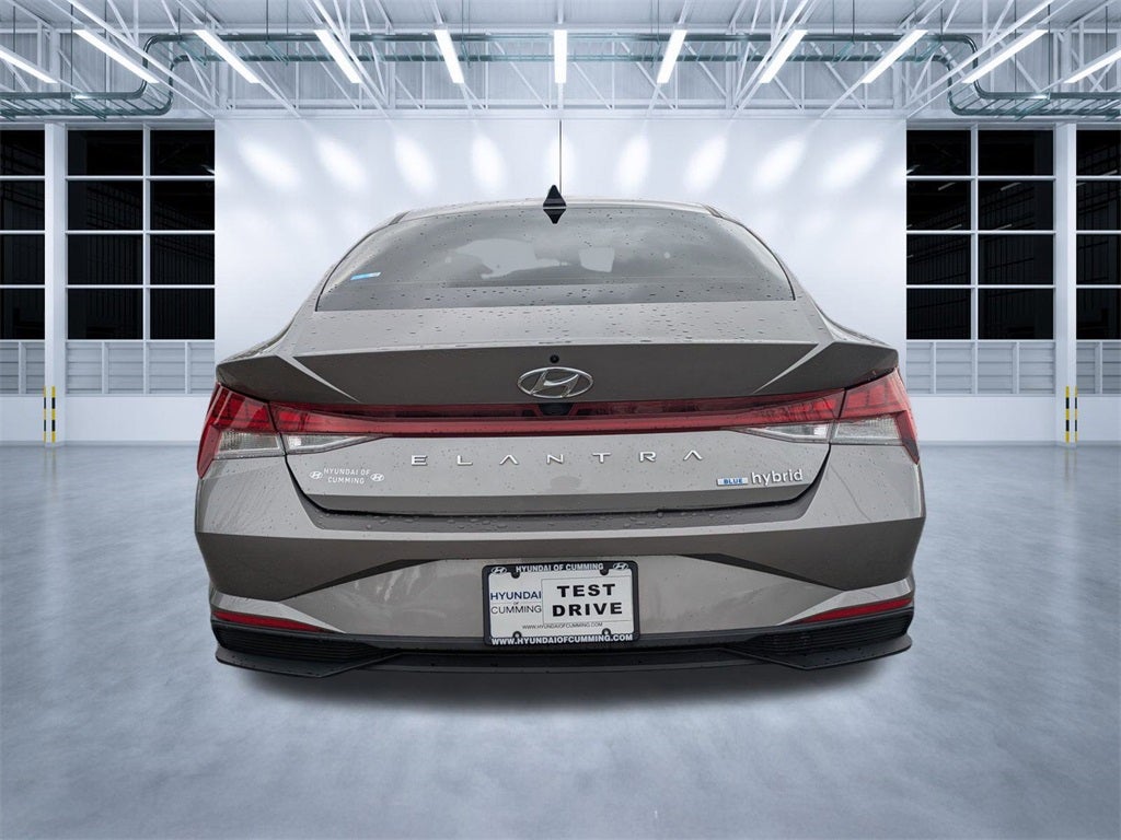 2023 Hyundai Elantra Hybrid Blue