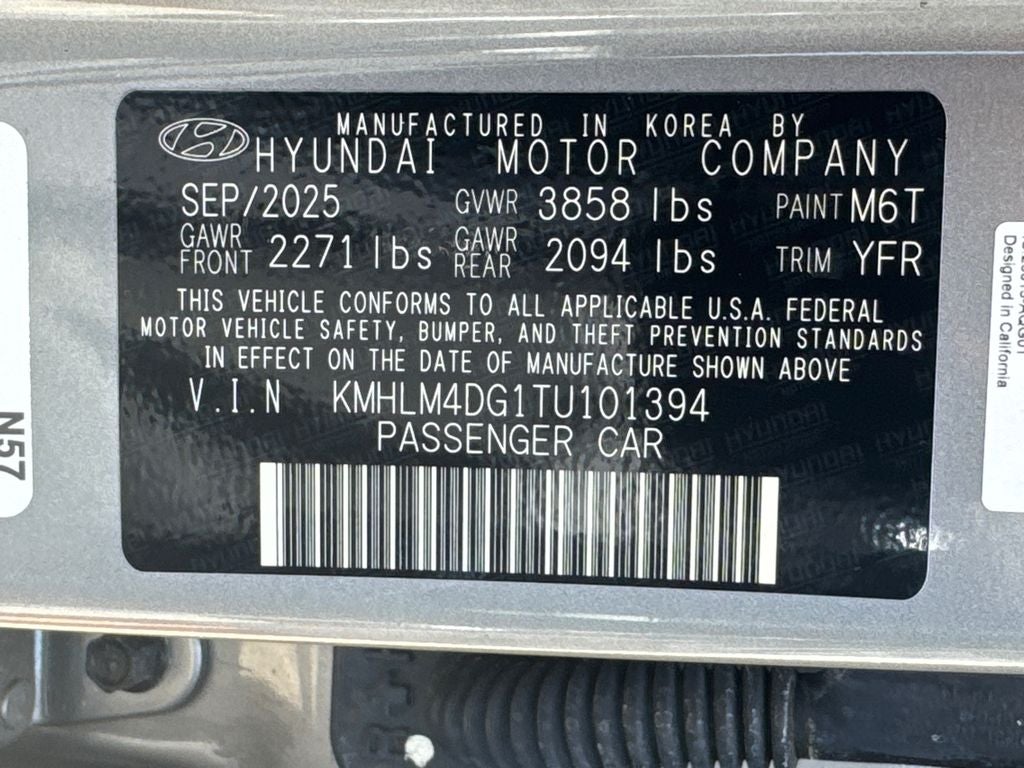2026 Hyundai Elantra SEL Sport