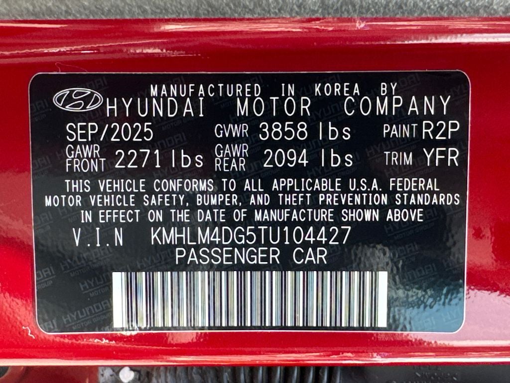 2026 Hyundai Elantra SEL Sport