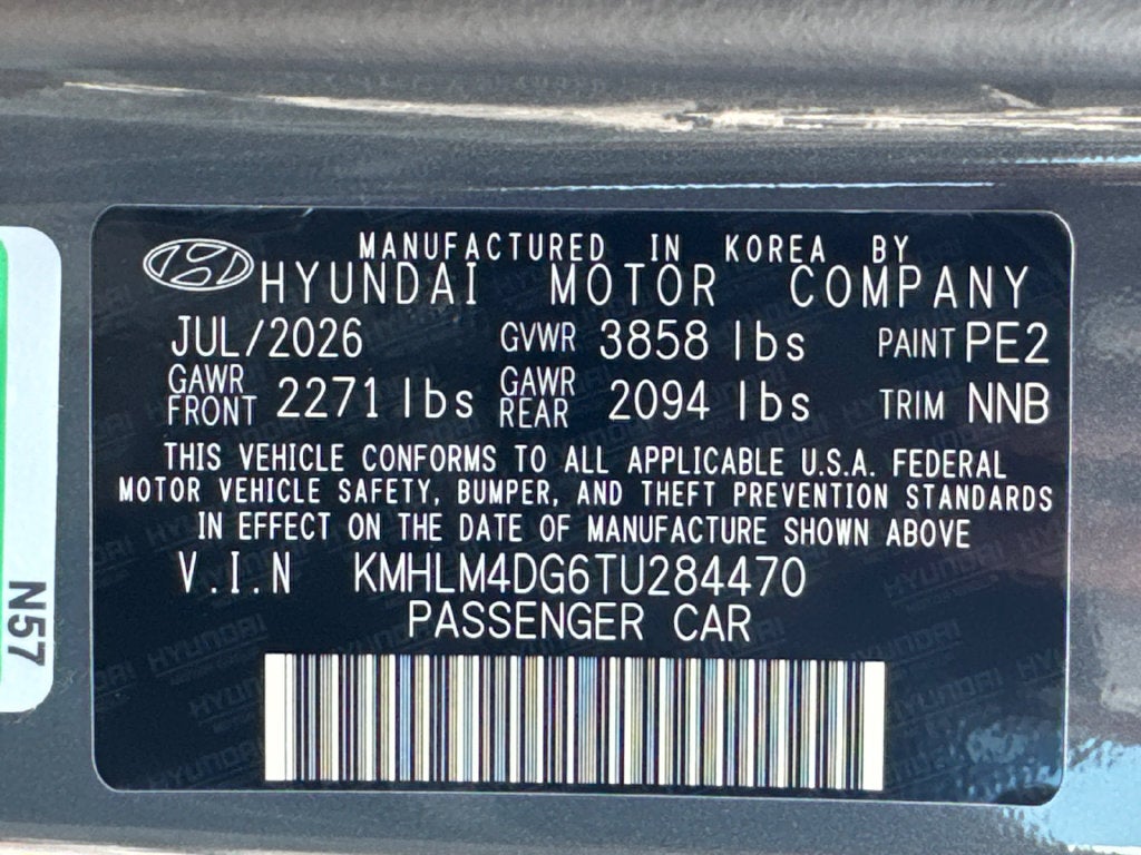 2026 Hyundai Elantra SEL Sport