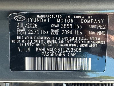 2026 Hyundai Elantra SEL Sport