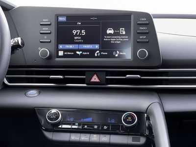 2026 Hyundai Elantra Hybrid Blue