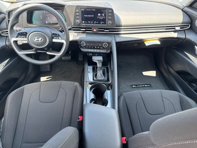 2026 Hyundai Elantra Hybrid Blue
