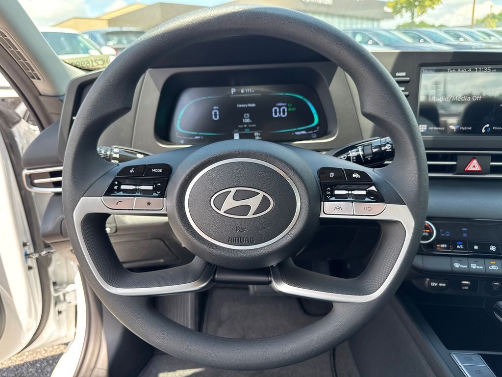 2026 Hyundai Elantra Hybrid Blue