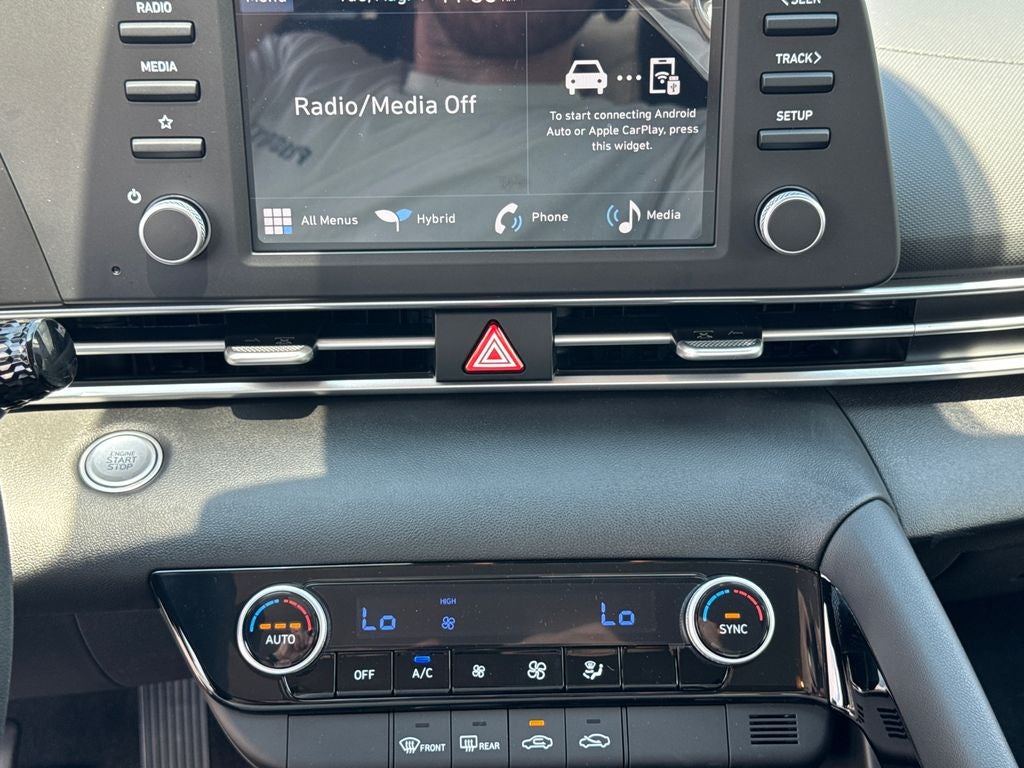 2026 Hyundai Elantra Hybrid Blue