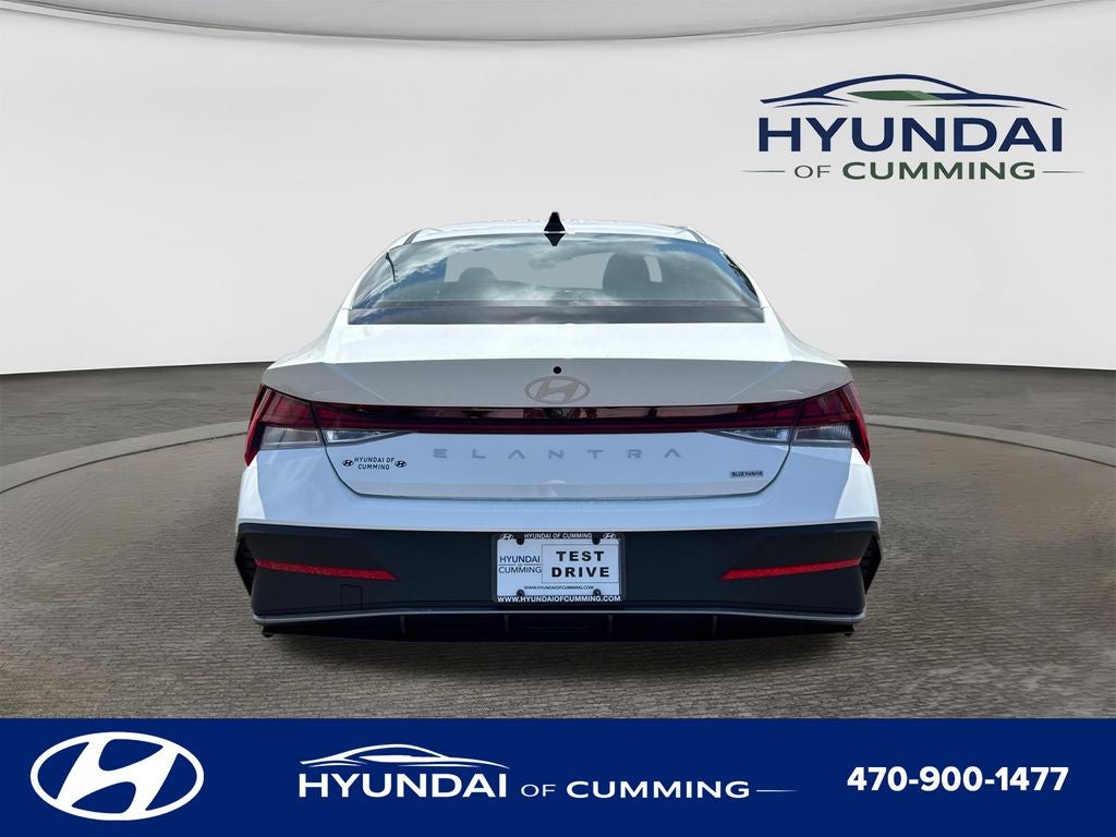 2026 Hyundai Elantra Hybrid Blue