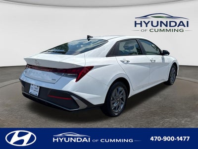 2026 Hyundai Elantra Hybrid Blue