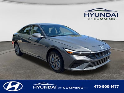 2026 Hyundai Elantra Hybrid Blue