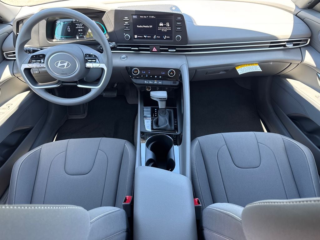 2026 Hyundai Elantra Hybrid Blue
